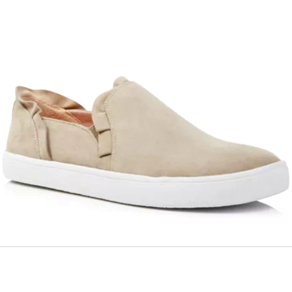 Kate Spade Beige Slip-On Sneakers